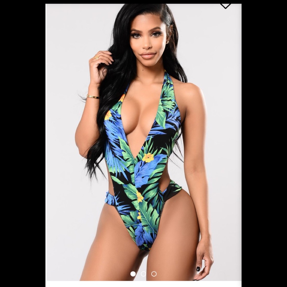 Tropical Swim Suit